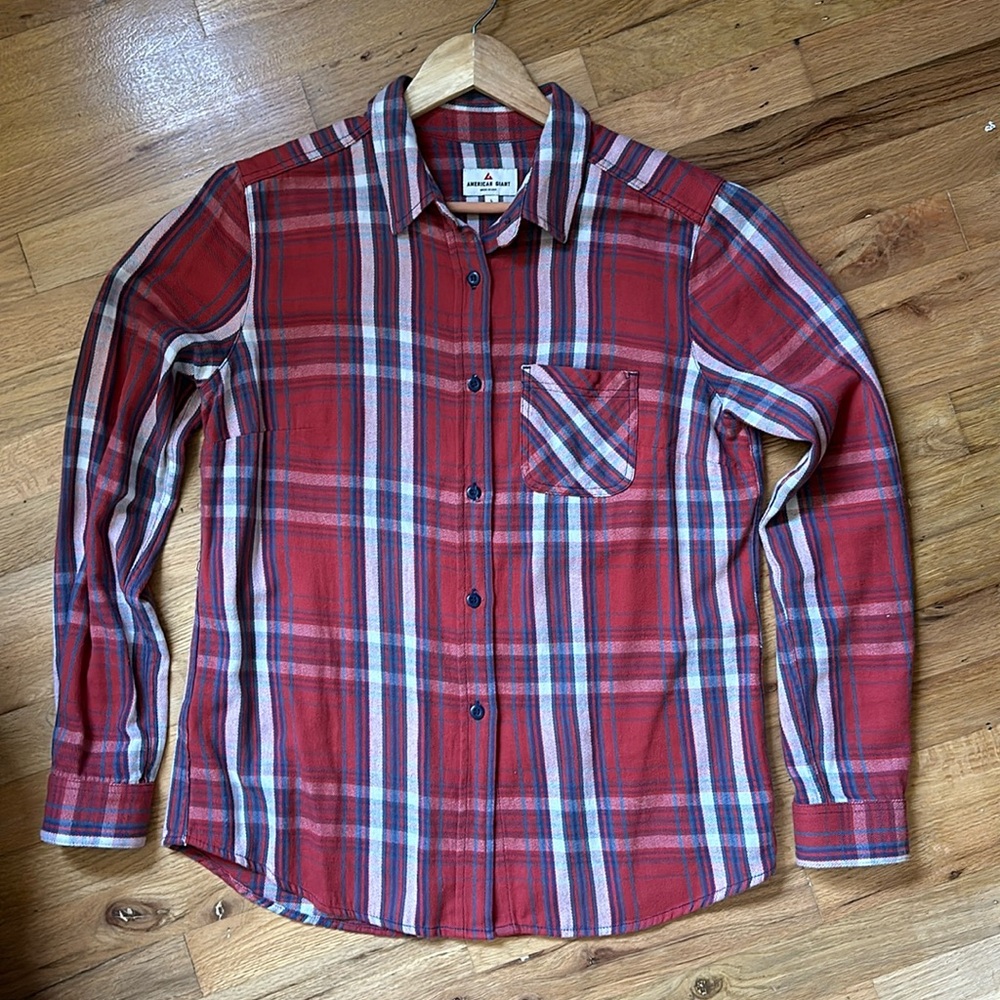 AMERICAN GIANT women’s Large Vintage Flannel button down